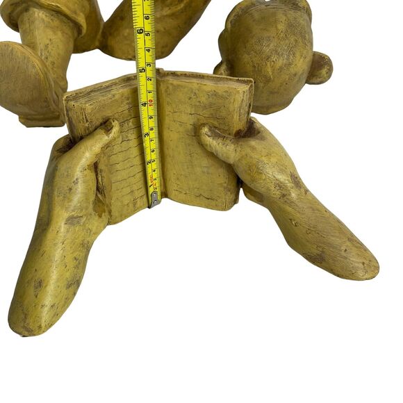 st francis reading bible garden statue yard lawn art 3 piece - Picture 5 of 7